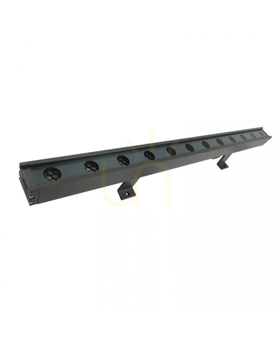 Sprawdź Kinkiet zewnętrzny Wall Washer Zambelis LED RGB 24V IP66 szary 100 cm aluminium
