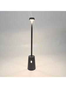 Przenośna lampa stołowa zewnętrzna E399 czarna Zambelis small 1
