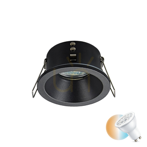 Downlight Spot 1xgu10 Czarny ZAMBELIS small 0