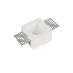 Downlight Gipsowy Zambelis Bezramkowy Kwadratowy 1xGU10 Biały S047 small 2
