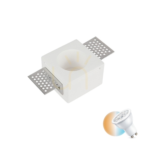 Sprawdź Downlight gipsowy spot 1xgu10 ZAMBELIS