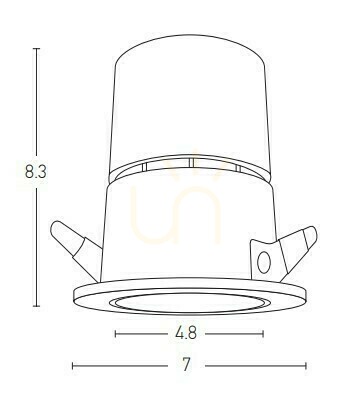 Zobacz Spot LED Downlight 10W biały matowy - czarny matowy odbłyśnik ZAMBELIS Spot LED Downlight 10W biały matowy - czarny matowy odbłyśnik ZAMBELIS