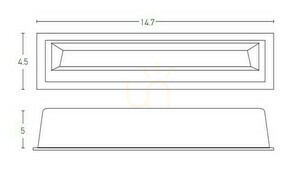 Downlight Spot Wall Washer LED 12W biały ZAMBELIS 1 Downlight Spot Wall Washer LED 12W biały ZAMBELIS small 1