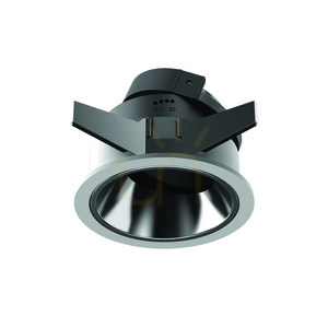 Downlight Spot 1xgu10 Biały piaskowy - Czarny chrom ZAMBELIS small 2
