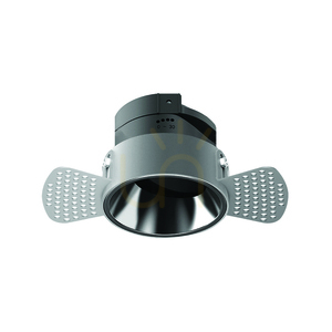 Trimless Spot 1xgu10 Sandy White - Black Chrome ZAMBELIS small 2