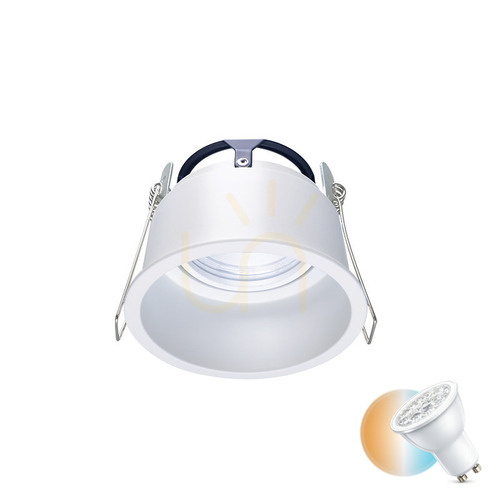 Sprawdź Downlight Wpuszczana Lampa Punktowa Gu10 MAX 40W Biała Ruchoma ZAMBELIS
