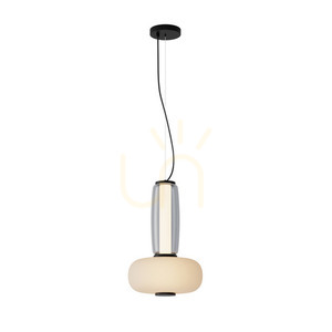 Lampa wisząca LED Zambelis czarna matowa 23W 3000K 32 cm small 1