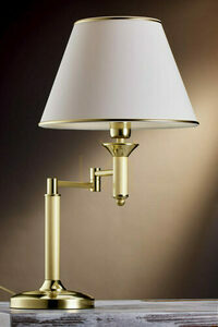 Lampka Biurkowa CLASSIC Mosiądz 1xE27/15W 1 Lampka Biurkowa CLASSIC Mosiądz 1xE27/15W small 1