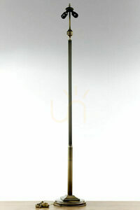 Lampa Podłogowa ZEUS Mosiądz 2xE27/15W small 9