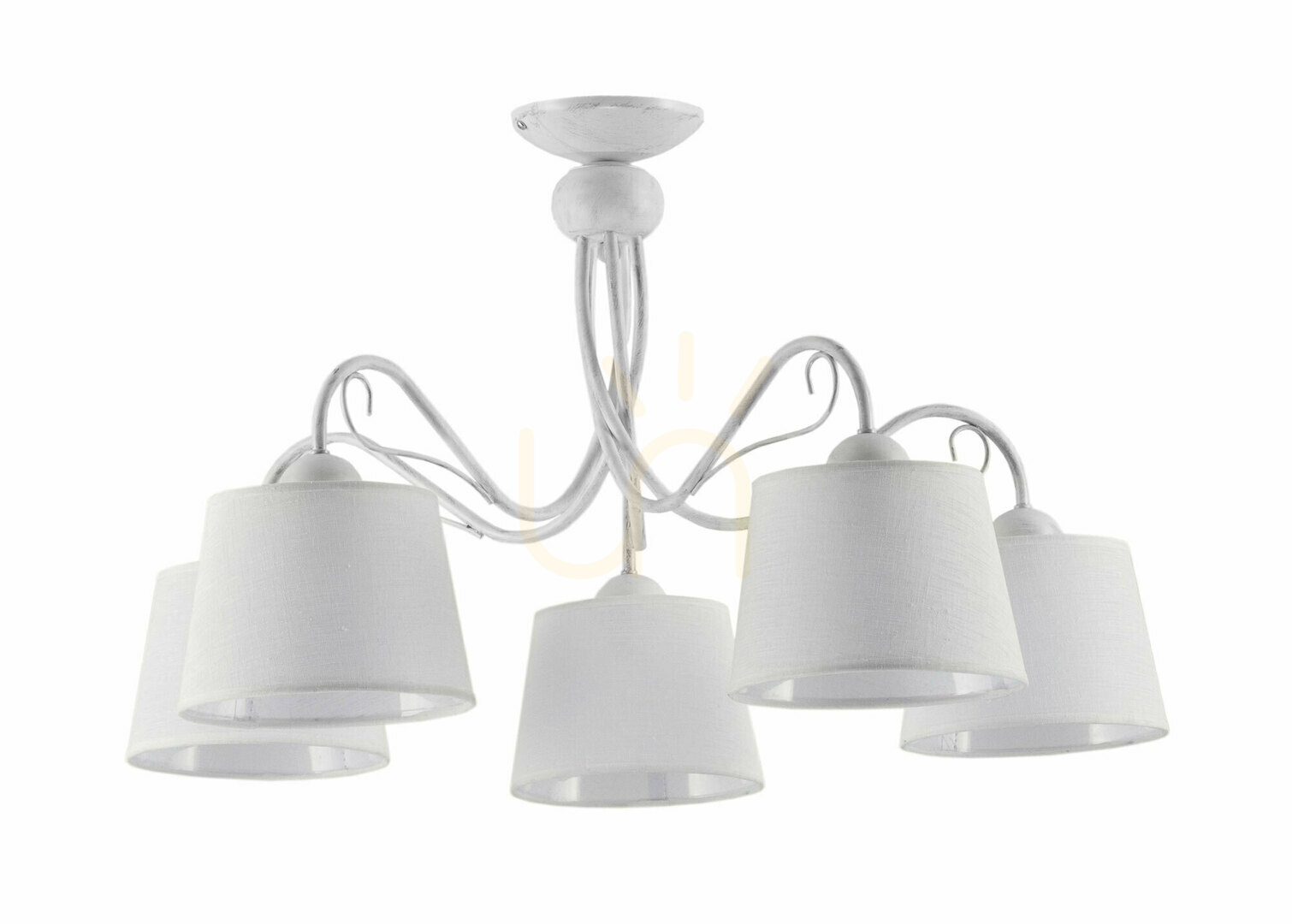 Sprawdź Lampa Sufitowa KAMELIA Biały 5xE27/15W Lampa Sufitowa KAMELIA Biały 5xE27/15W