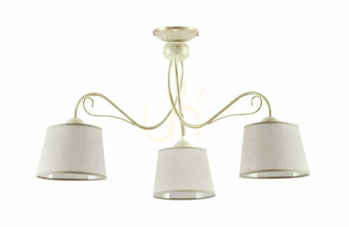 Sprawdź Lampa Sufitowa KAMELIA Beżowy 3xE27/15W