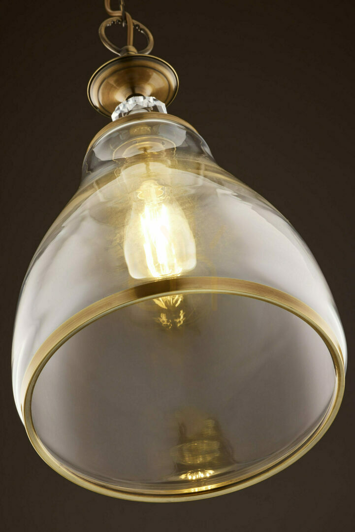 Zobacz Lampa Wisząca ISLA Mosiądz 1XE27/15W Lampa Wisząca ISLA Mosiądz 1XE27/15W