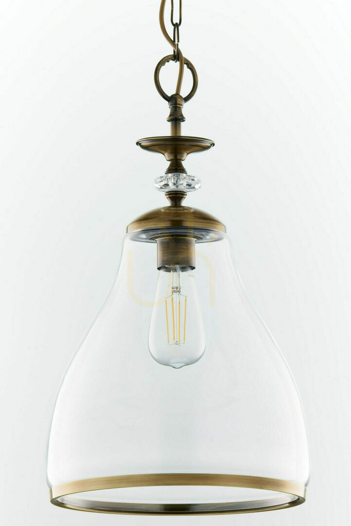 Wyświetl Lampa Wisząca ISLA Mosiądz 1XE27/15W Lampa Wisząca ISLA Mosiądz 1XE27/15W
