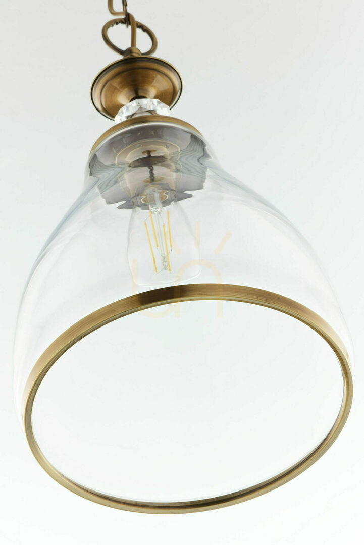 Obejrzyj Lampa Wisząca ISLA Mosiądz 1XE27/15W Lampa Wisząca ISLA Mosiądz 1XE27/15W