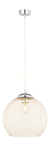 Sprawdź Lampa Wisząca ASTI Chrom 1XE27/15W