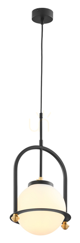 Sprawdź Lampa Wisząca ROSSO Czarny 1XE27/15W