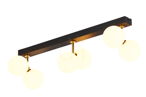 Sprawdź Lampa Sufitowa LUNA Złoty 6xG9/14W