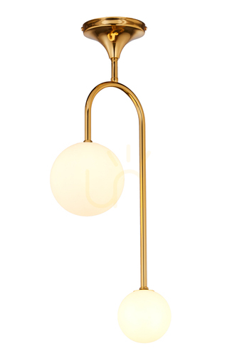 Sprawdź Żyrandol Jupiter SELEN 1940 złoty 2×G9 64 cm