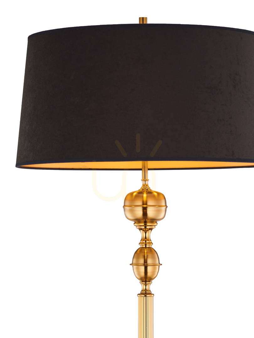 Zobacz Lampa Podłogowa BATUMI Złoty 3xE27/15W Lampa Podłogowa BATUMI Złoty 3xE27/15W