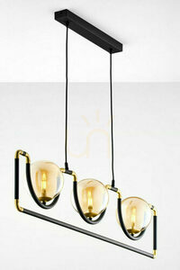 Lampa Wisząca HANZA Złoty 3xG9/14W small 2