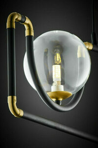 Lampa Wisząca HANZA Złoty 3xG9/14W small 6