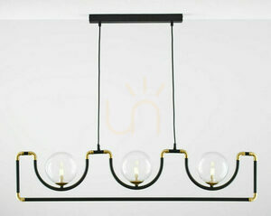 Lampa Wisząca HANZA Złoty 3xG9/14W small 0