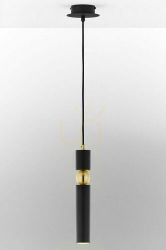 Sprawdź Lampa Wisząca ALAS Złoty 1xG10/14W