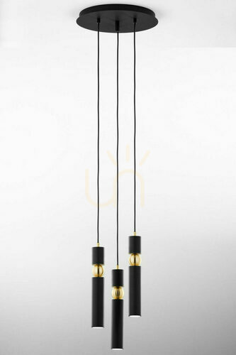 Sprawdź Lampa Wisząca ALAS Złoty 3xG10/14W