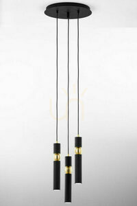 Lampa Wisząca ALAS Złoty 3xG10/14W small 0
