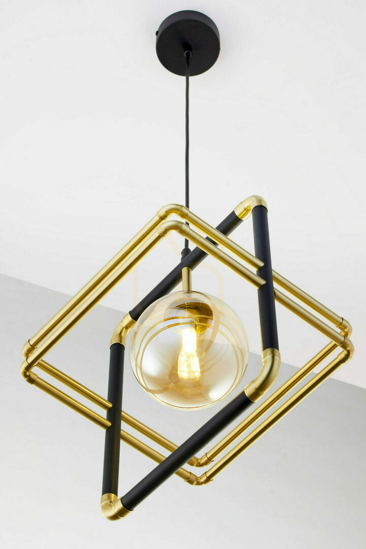 Pokaż Lampa Wisząca FIORI Złoty 1xG9/14W Lampa Wisząca FIORI Złoty 1xG9/14W