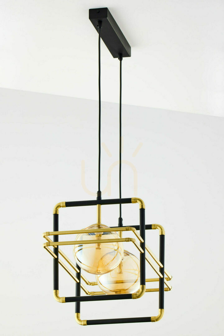 Sprawdź Lampa Wisząca FIORI Złoty 2xG9/14W Lampa Wisząca FIORI Złoty 2xG9/14W