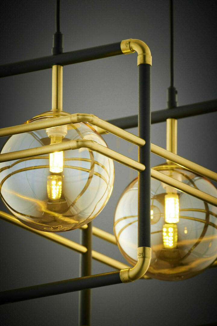Zobacz Lampa Wisząca FIORI Złoty 2xG9/14W Lampa Wisząca FIORI Złoty 2xG9/14W