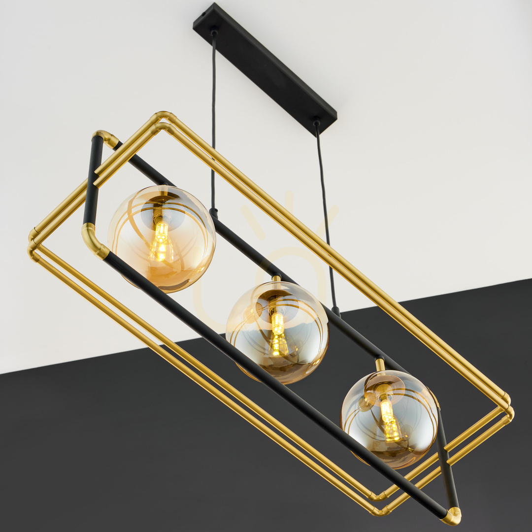 Zobacz Lampa Wisząca FIORI Złoty 3xG9/14W Lampa Wisząca FIORI Złoty 3xG9/14W