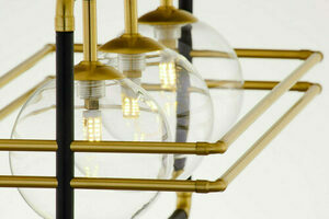 Lampa Wisząca FIORI Złoty 3xG9/14W small 1