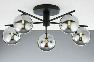 Lampa Sufitowa PRATO Czarny 5xG9/14W 1 Lampa Sufitowa PRATO Czarny 5xG9/14W small 1
