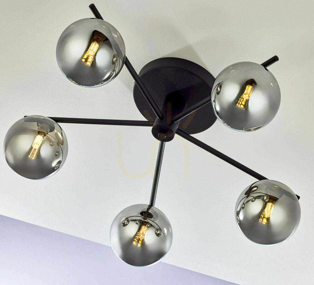 Obejrzyj Lampa Sufitowa PRATO Czarny 5xG9/14W Lampa Sufitowa PRATO Czarny 5xG9/14W