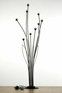 Lampa Podłogowa GLORIOSA Czarny 9xG9/14W small 2