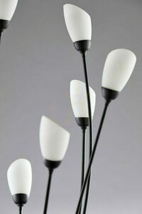 Lampa Podłogowa GLORIOSA Czarny 9xG9/14W small 6