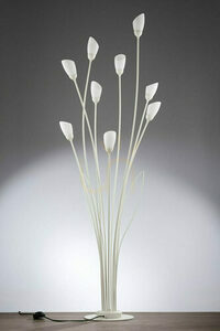 Lampa Podłogowa GLORIOSA Szary 9xG9/14W small 1