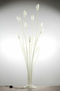 Lampa Podłogowa GLORIOSA Szary 9xG9/14W small 2