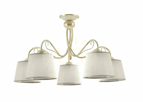 Sprawdź Lampa Sufitowa KAMELIA Beżowy 5xE27/15W