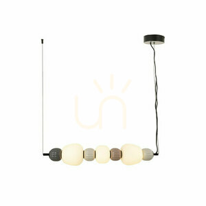 Lampa wisząca Max Light Modern P0630 LED 28W czarna 120 cm small 1