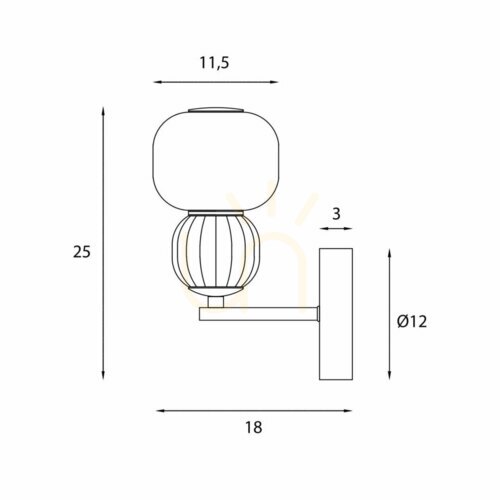 Sprawdź Kinkiet Max Light Modern W0399 czarny LED 5W 3000K