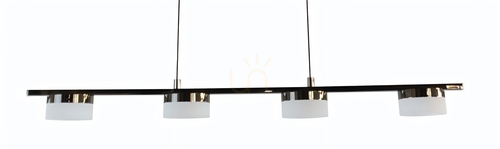 Sprawdź Lampa wisząca Aviano CASSIS 4-punktowa czarny chrom LED 7066-502