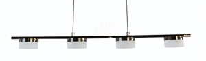Lampa wisząca Aviano CASSIS 4-punktowa czarny chrom LED 7066-502 small 1