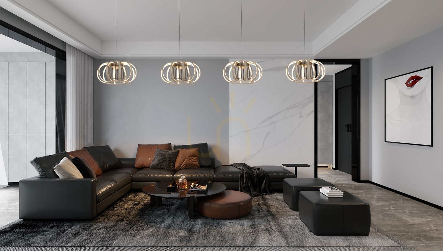Pokaż Lampa wisząca czwórka SALO 7033-413 Aviano Lampa wisząca czwórka SALO 7033-413 Aviano