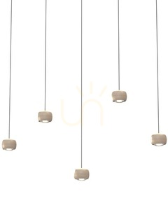 Lampa wisząca piątka QUIBERON 7039-513 Aviano 4 Lampa wisząca piątka QUIBERON 7039-513 Aviano small 4