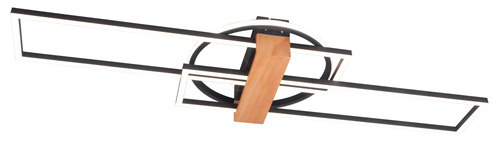Sprawdź Plafon Zuma Line DUATRO C230624203B Czarny 3xLED
