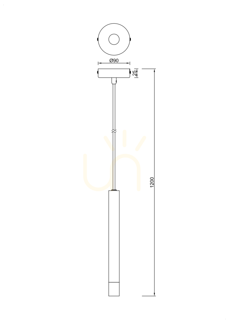 Zobacz Lampa wisząca Zuma Line VELIC P241125801BL Czarny 1xG9 Lampa wisząca Zuma Line VELIC P241125801BL Czarny 1xG9