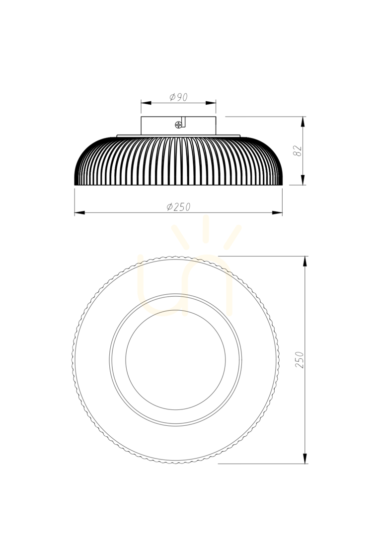 Zobacz Plafon Zuma Line SOLVIA C230757601 Czarny 1xLED Plafon Zuma Line SOLVIA C230757601 Czarny 1xLED